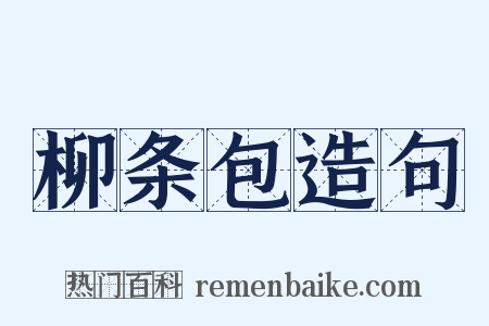 柳条包造句是什么意思的图片